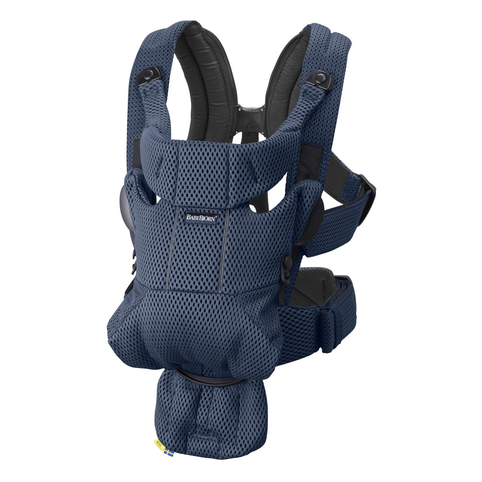 BabyBjorn - Porte-bébé Move en mesh - Bleu marine