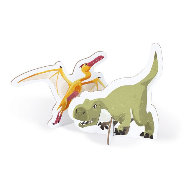 Lernpuzzle Dinosaurier - 200 Teile