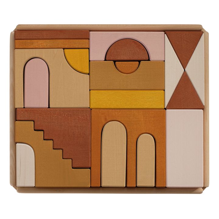 Wooden House Blocks- Product image n°0