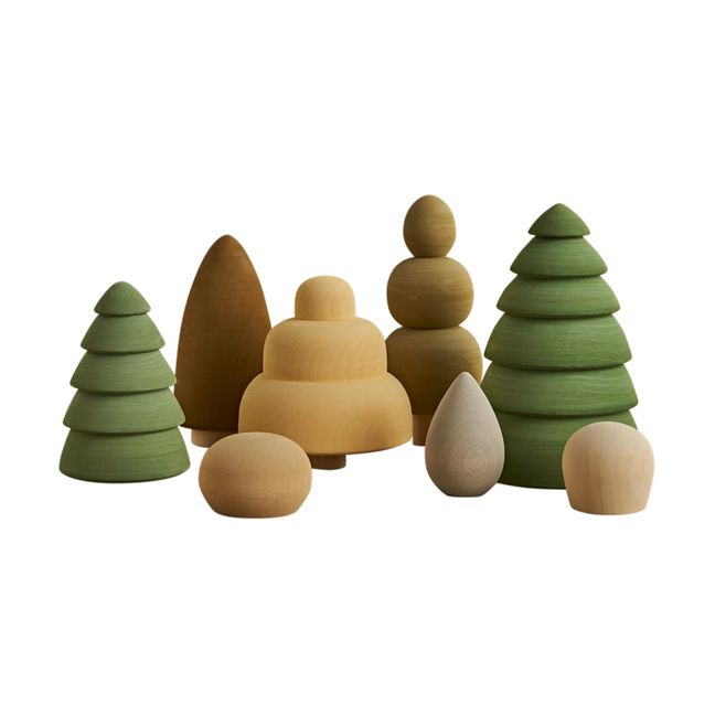Wooden Forest - 8 pieces