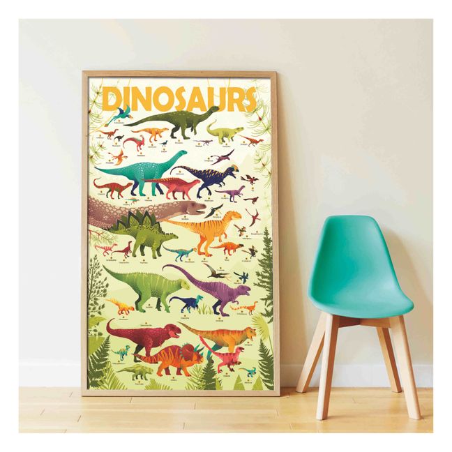 Dinosaurs Sticker Poster