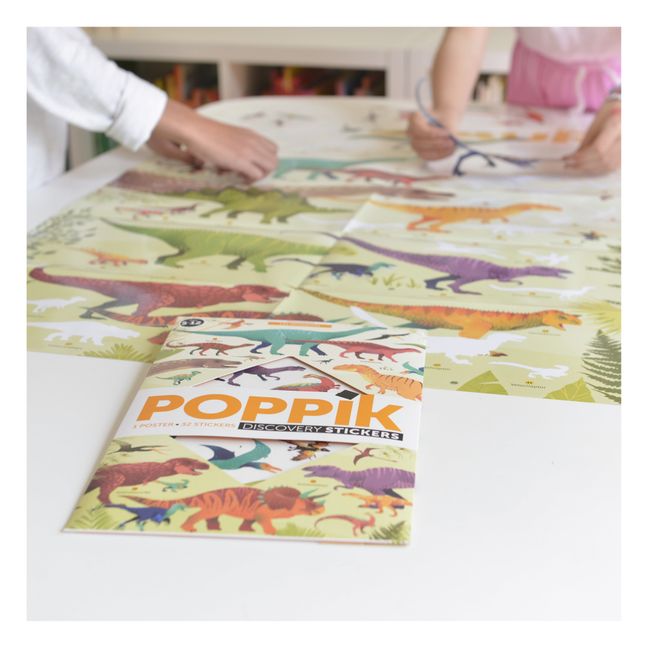 Poster Stickers Dinosaurier