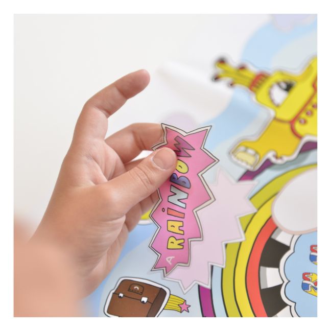 Poster Stickers 100% Englisch