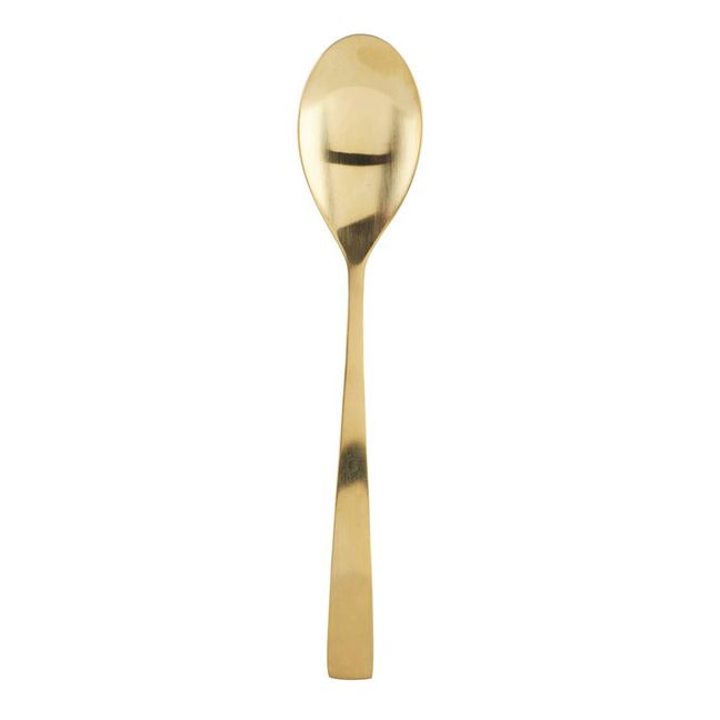 Löffel aus rostfreiem Stahl | Gold