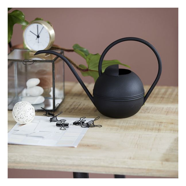 Metal Watering Can | Black