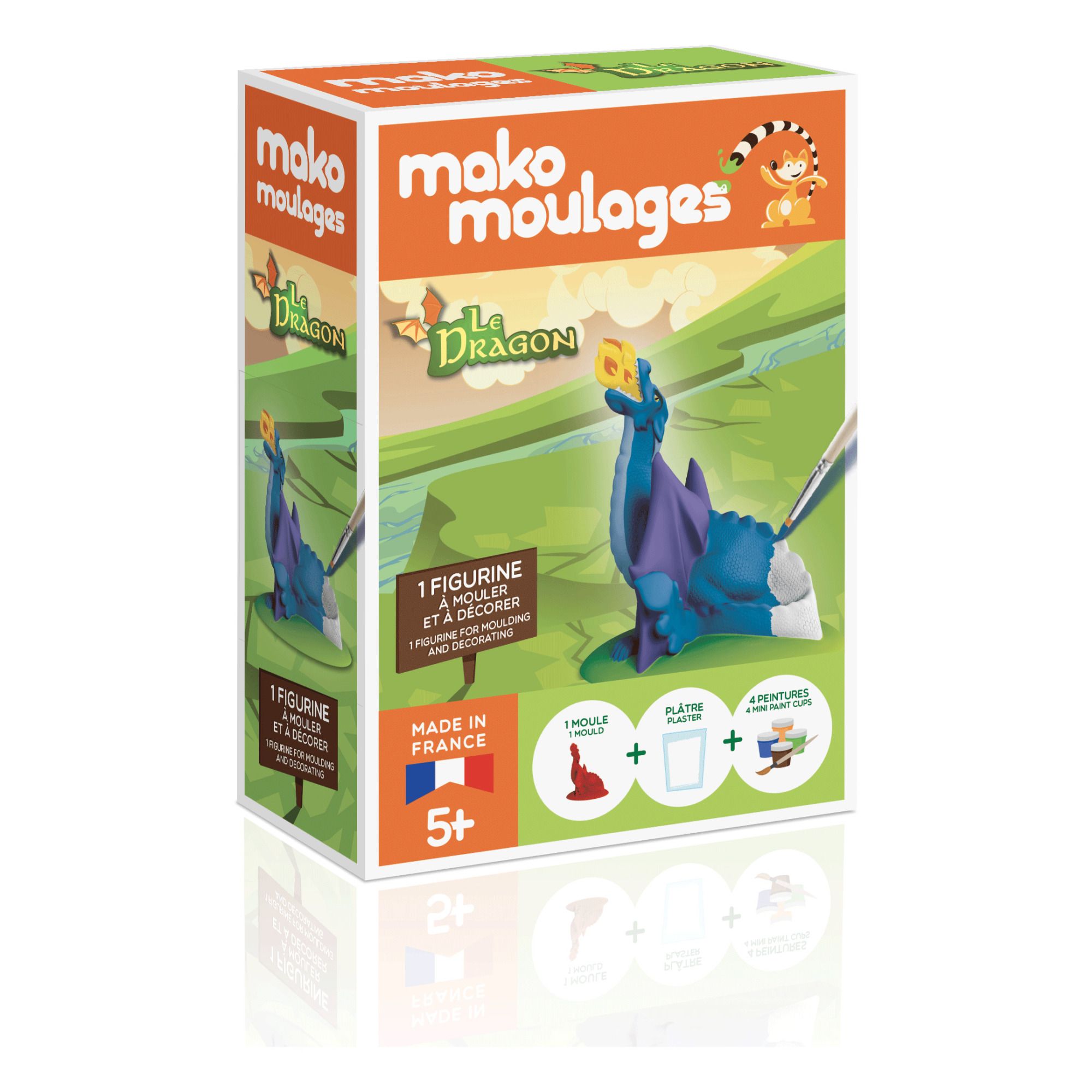 Mako Moulages - Coffret Mon Dragon - Multicolore