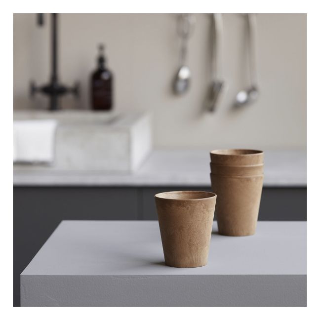 Bicchieri in resina Serveur - 4 pz. | Dorato