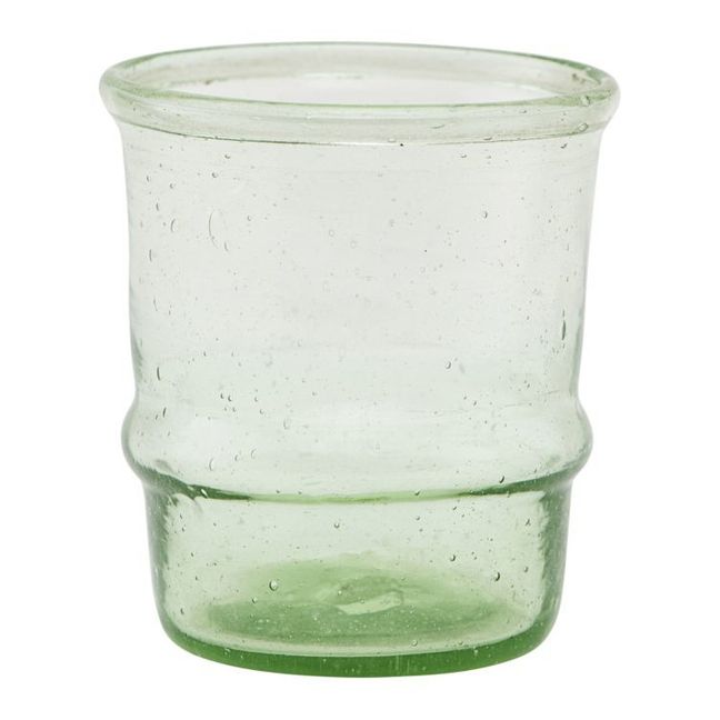 Jeema Water Glass Green clay