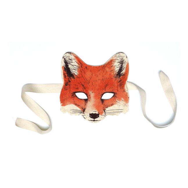 Fox Felt Mask Orange
