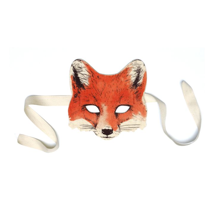 Fox Felt Mask | Orange- Product image n°0