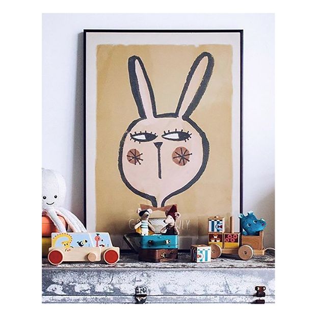 Studio Loco - Grande affiche Lapin Grow Slowly (Studio Loco) - Couverture