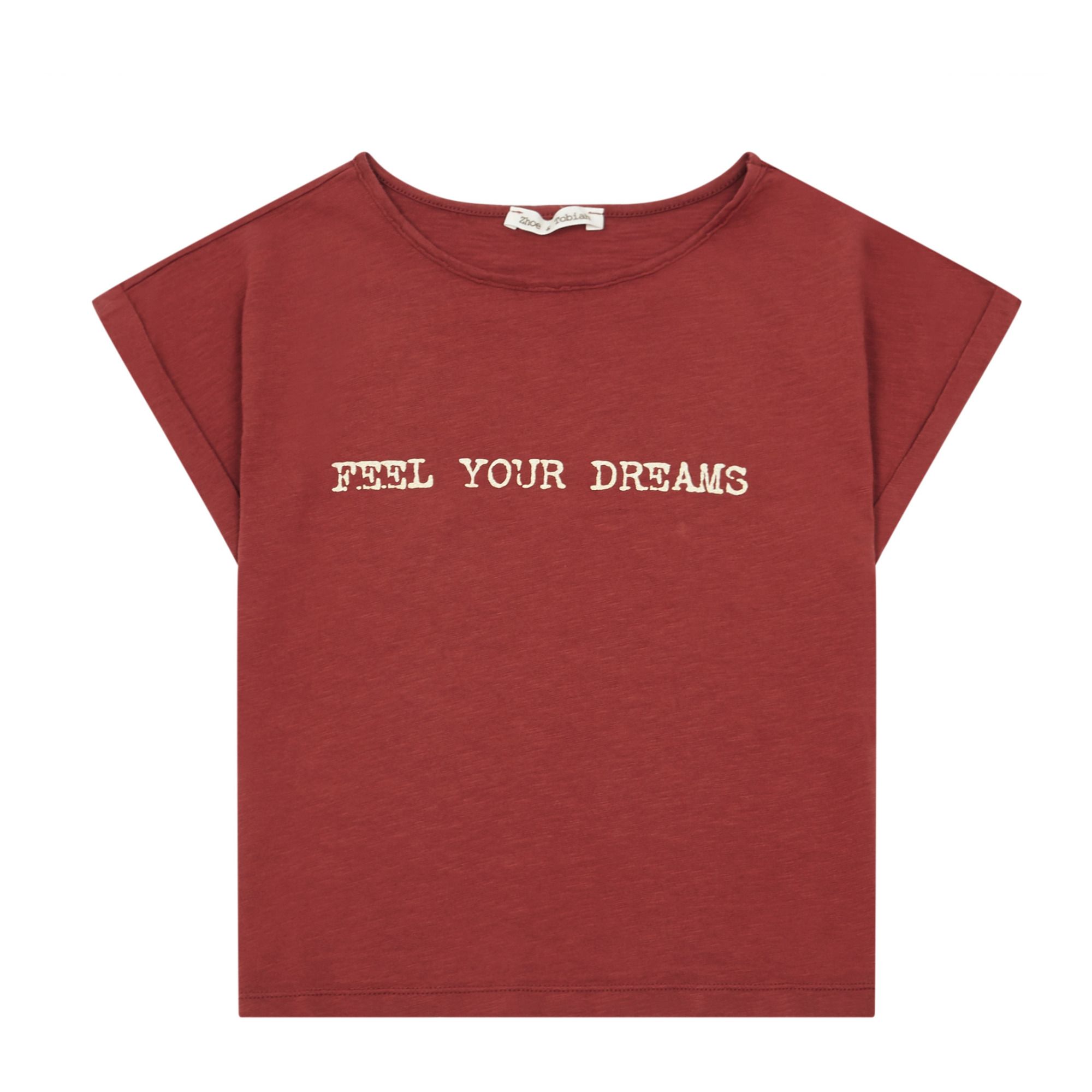 Zhoe & Tobiah - T-shirt Dreams - Fille - Bordeaux