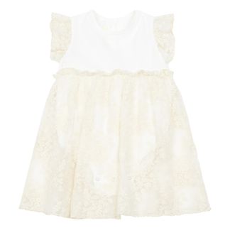 3 ans Bébé fille manteau crème baptême baptême parti élégant veste 0 m