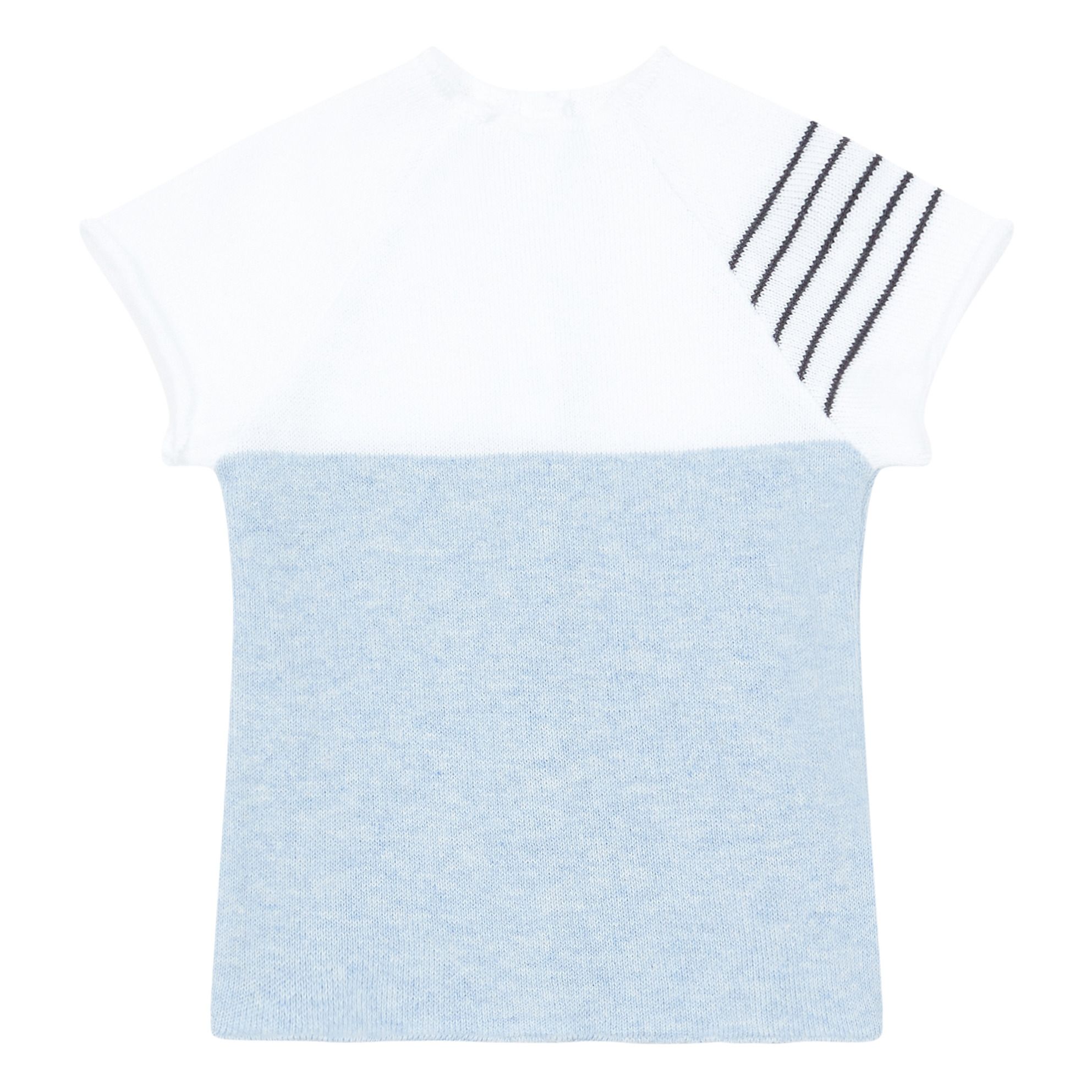 Pequeno Tocon - T-shirt - Fille - Bleu gris