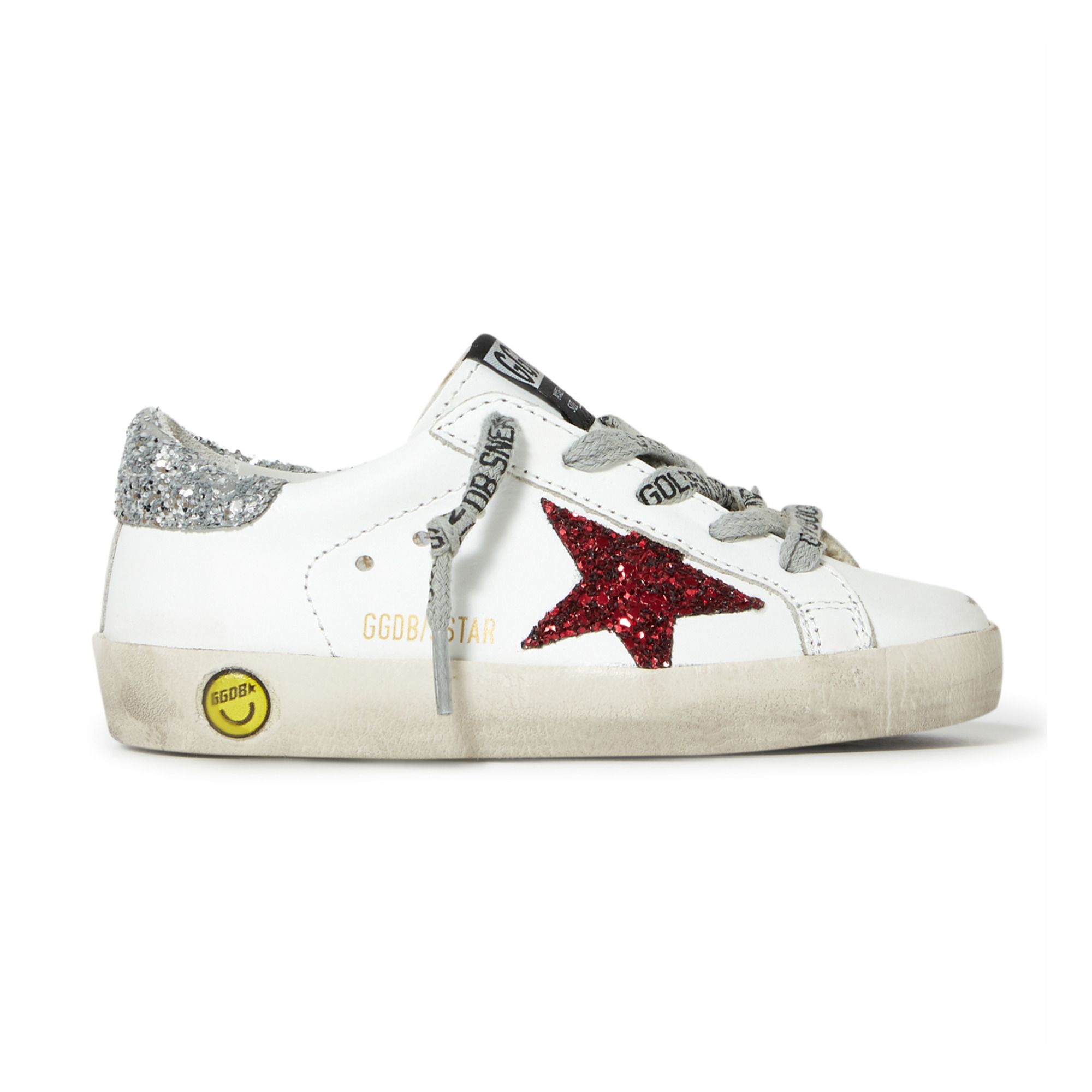 Sneakers Pelle Stella Paillettes Superstar Bianco Golden Goose Scarpe  Teenager, Bebè, Bambino