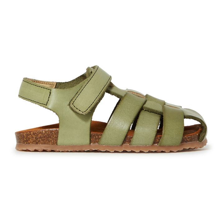 Sandalias best sale verde kaki