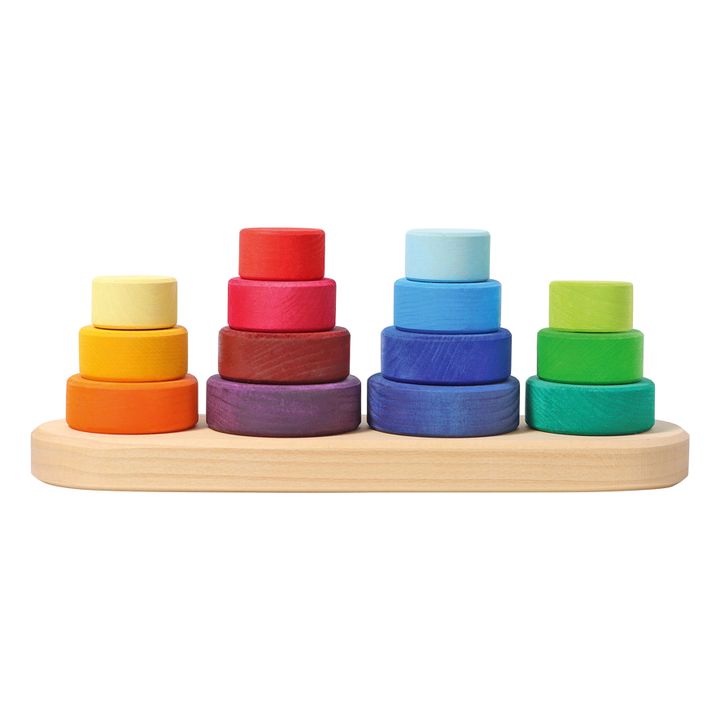 Fabuto Wooden Stacking Tower- Product image n°0