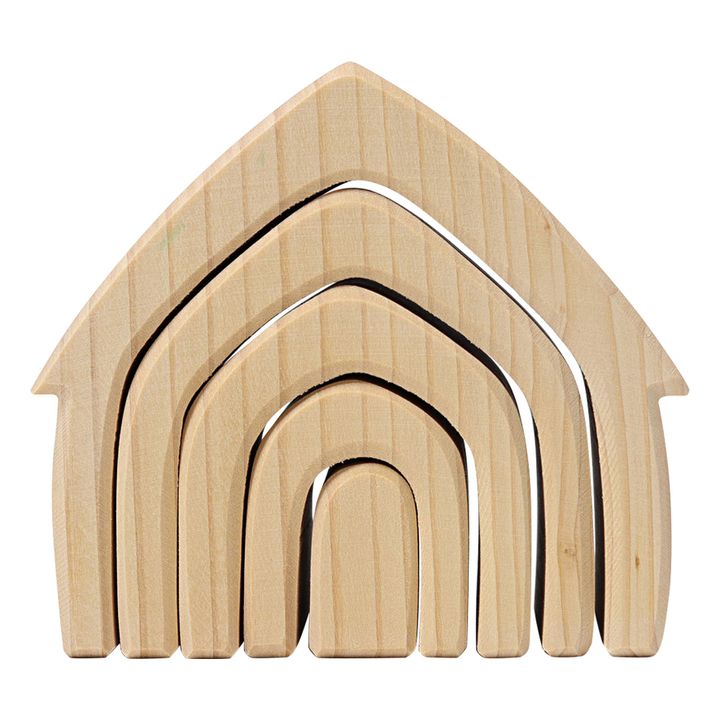 Caja para apilar en madera | Natural- Imagen del producto n°0