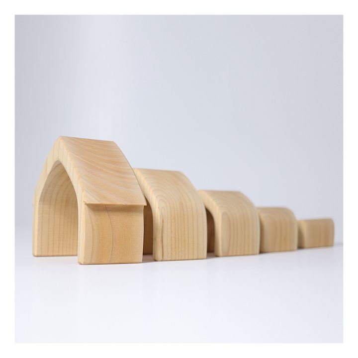 Caja para apilar en madera | Natural- Imagen del producto n°2