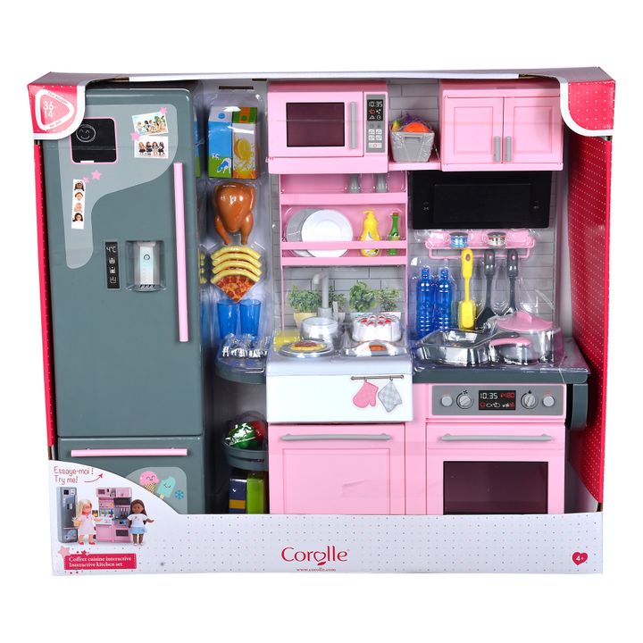 Cuisine Rose de barbie- Cuisine Réfrigérateur Jouet pour Poupée barbie-  Barbie kitchen- Toy kitchen 