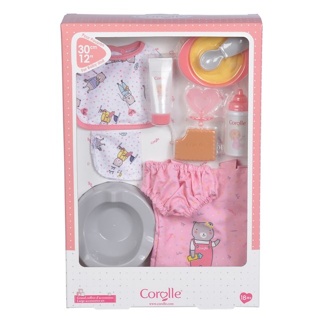 Corolle Baby Accessories Box  - Set of 11 pieces