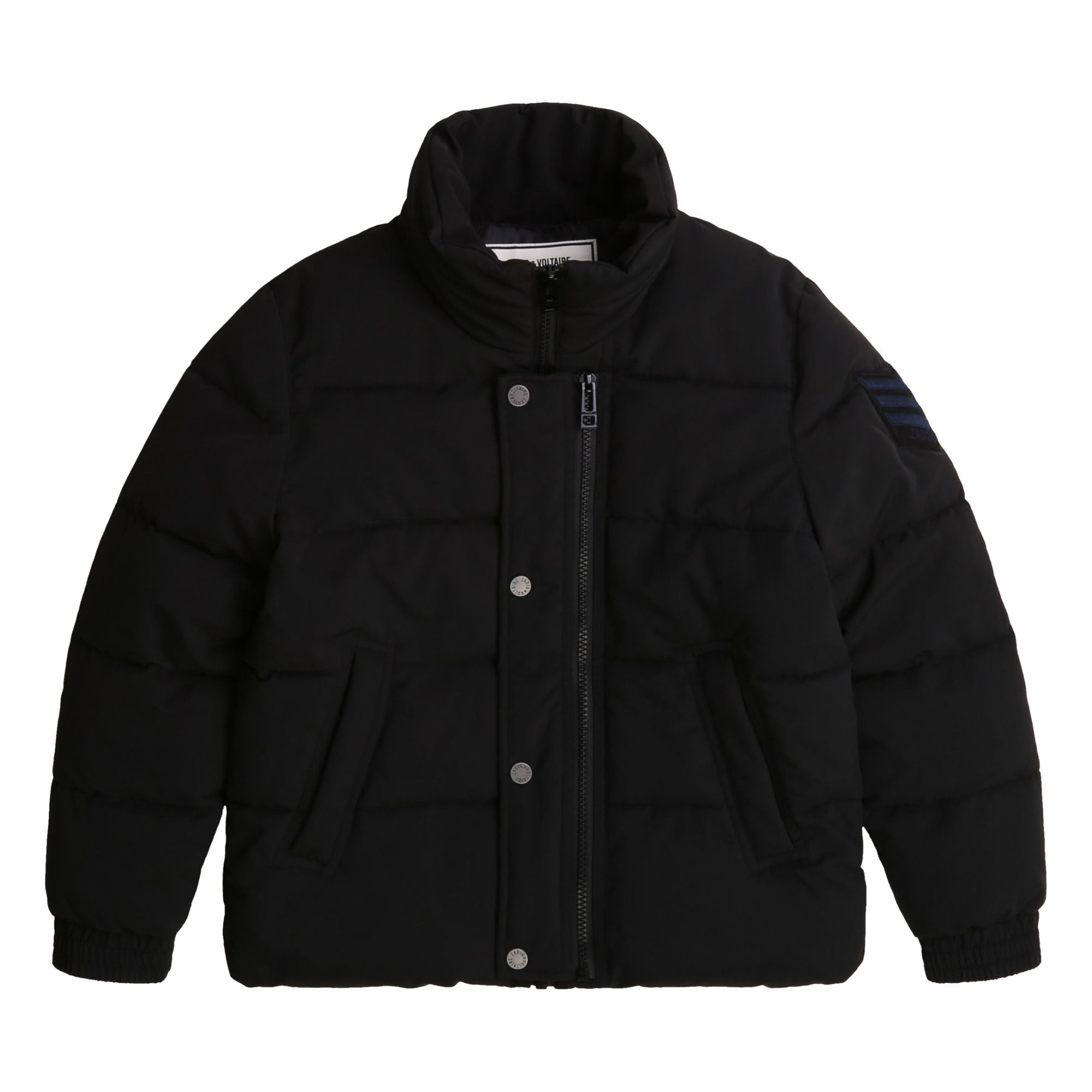 Water-repellent Nylon Puffer Jacket Black Zadig & Voltaire Fashion Teen ...