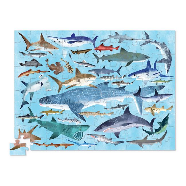 Puzzle - Gli squali - 100 pz. 
