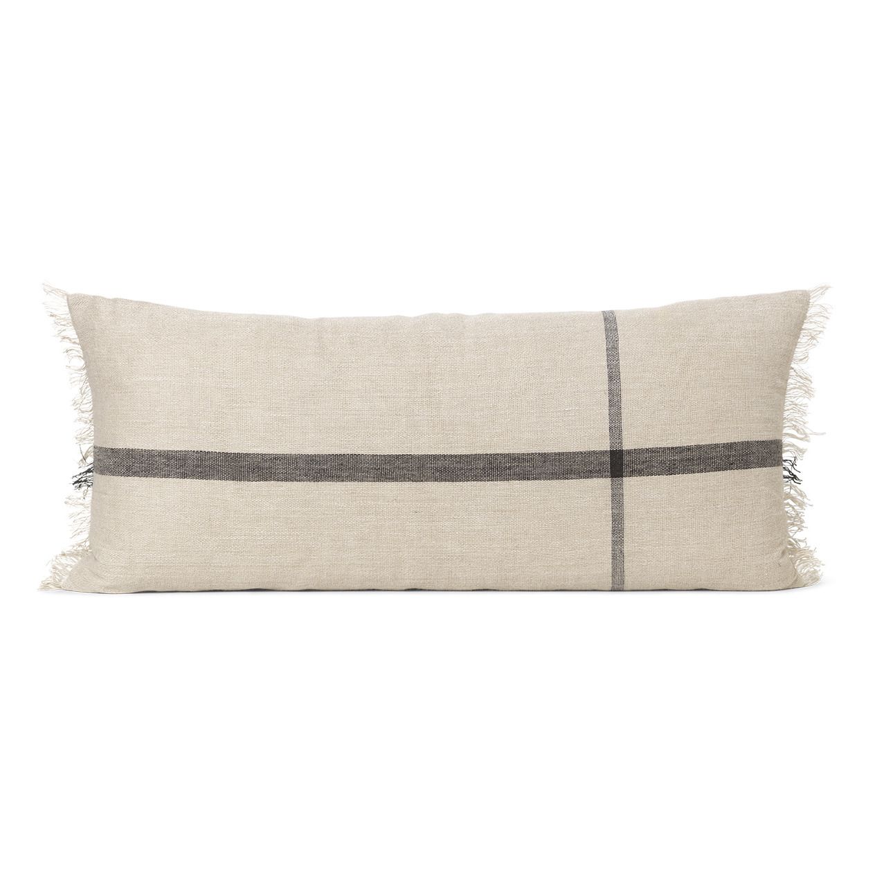 beige rectangle cushion