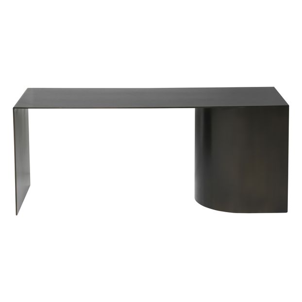 Banc Place En Metal Noir Ferm Living Design Adulte