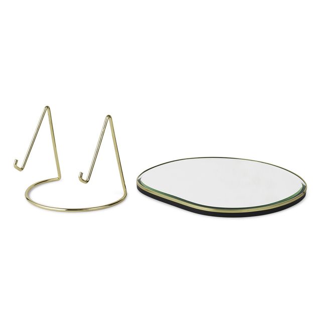 Pond Table Mirror Gold
