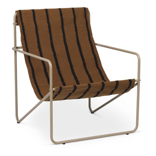 Fauteuil outdoor Desert | Marron