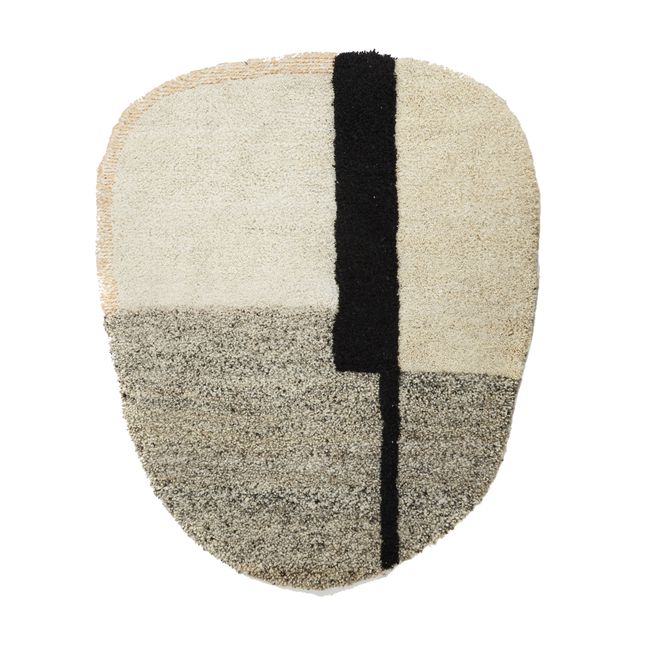 Tapis rond Nudo | Rose