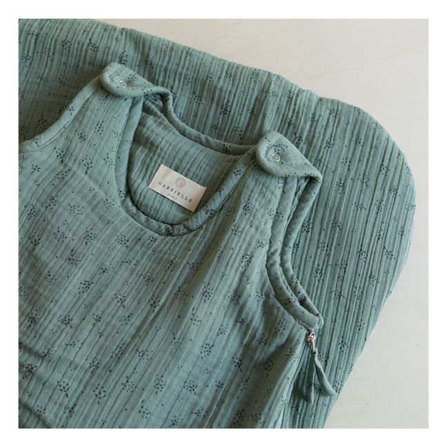 Sleeping Bag in Organic Cotton | Eucalyptus