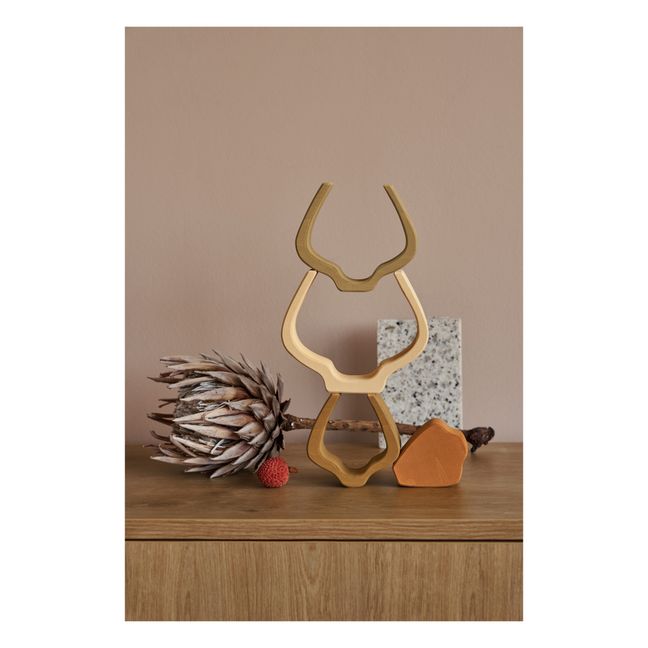 Vase à empiler en bois