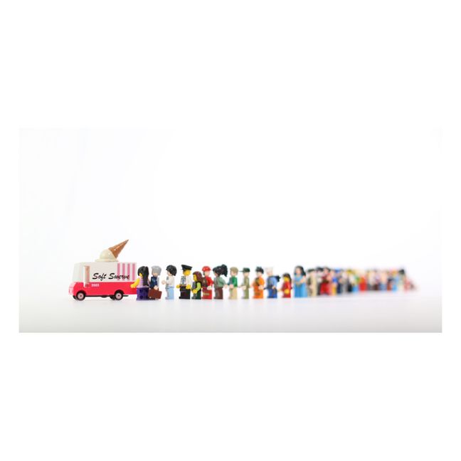 Auto Ice Cream aus Holz
