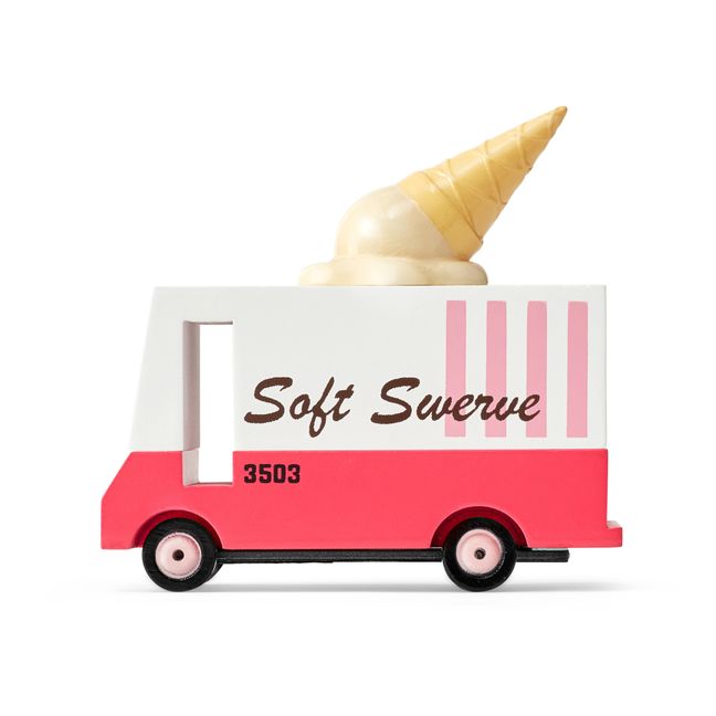 Food Truck Ice Cream de madera