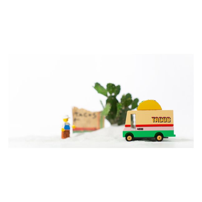 Macchina Tacos in legno 