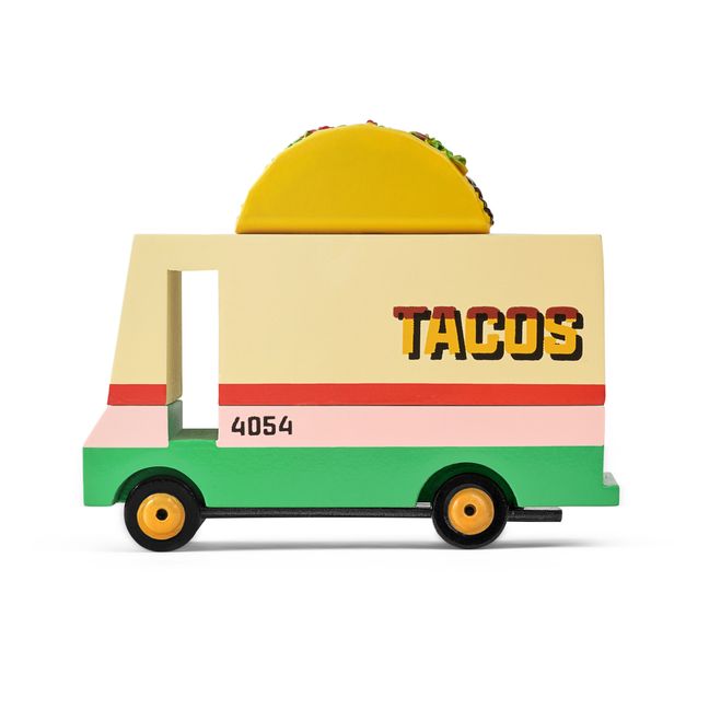 Voiture Tacos en bois