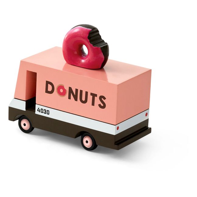 Voiture Donut en bois