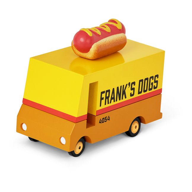Food Truck Hot Dog de madera