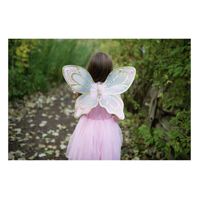 Butterfly Costume with Golden Wings 