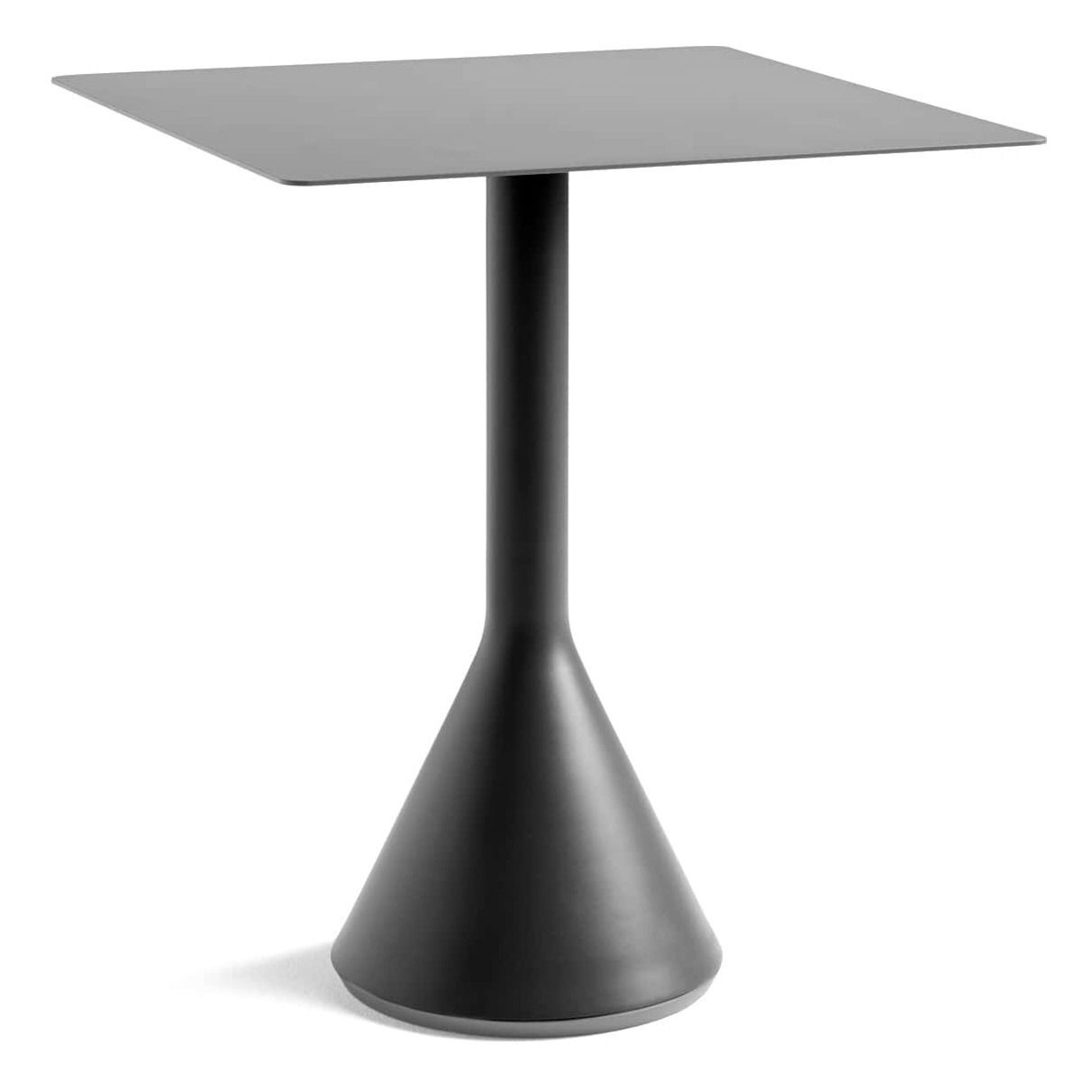 Hay - Table Cone Palissade R&E Bouroullec - 65x65 cm - Gris anthracite