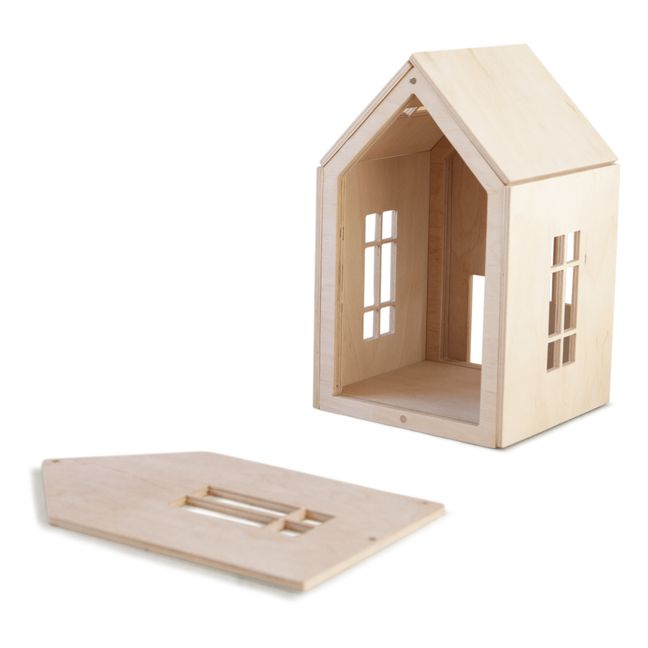 Magnetic Wooden House