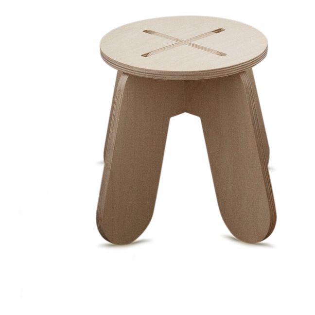 Babai Toys Sgabello in Legno a Incrocio Montessori per Bambini