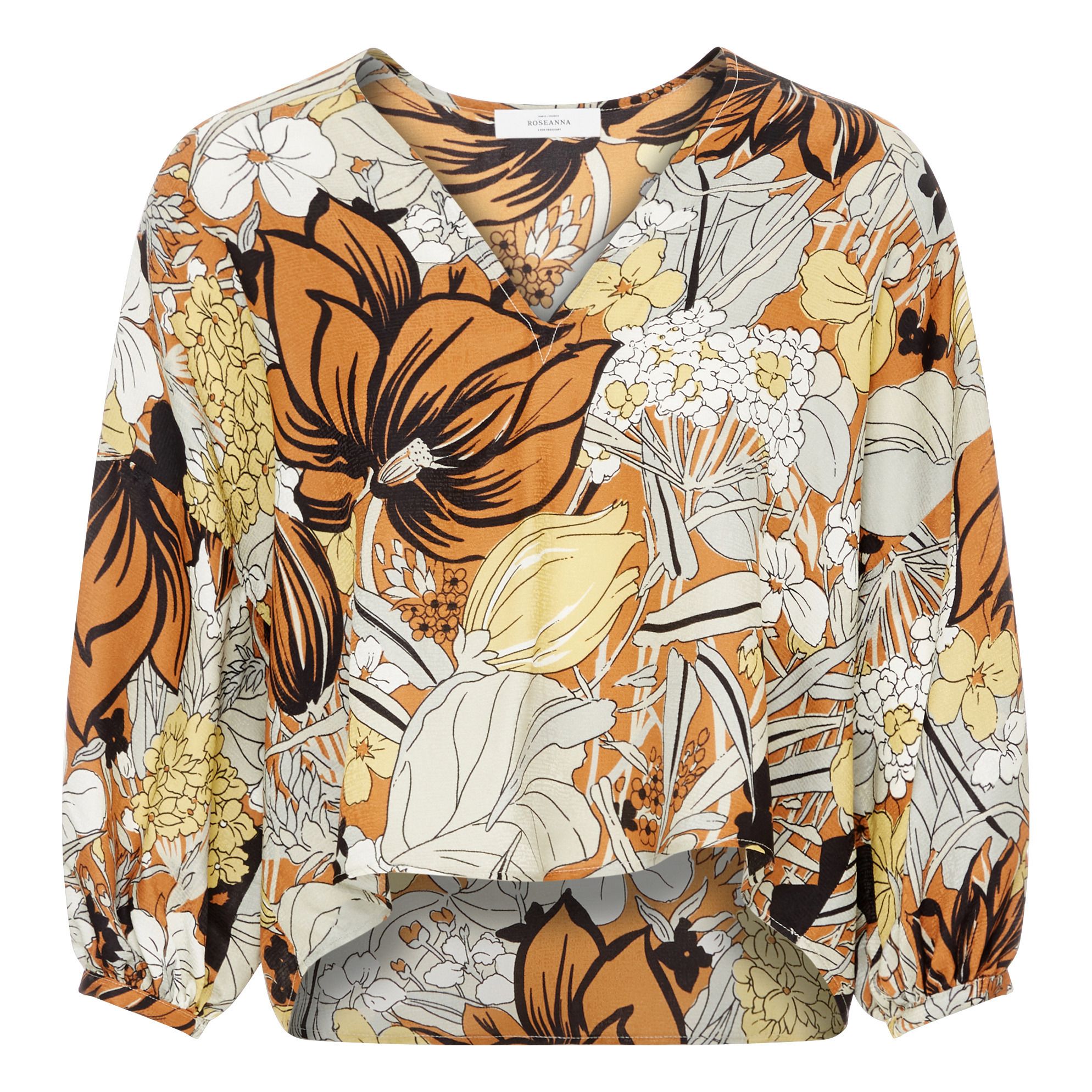 Roseanna - Blouse Single Soie - Femme - Caramel