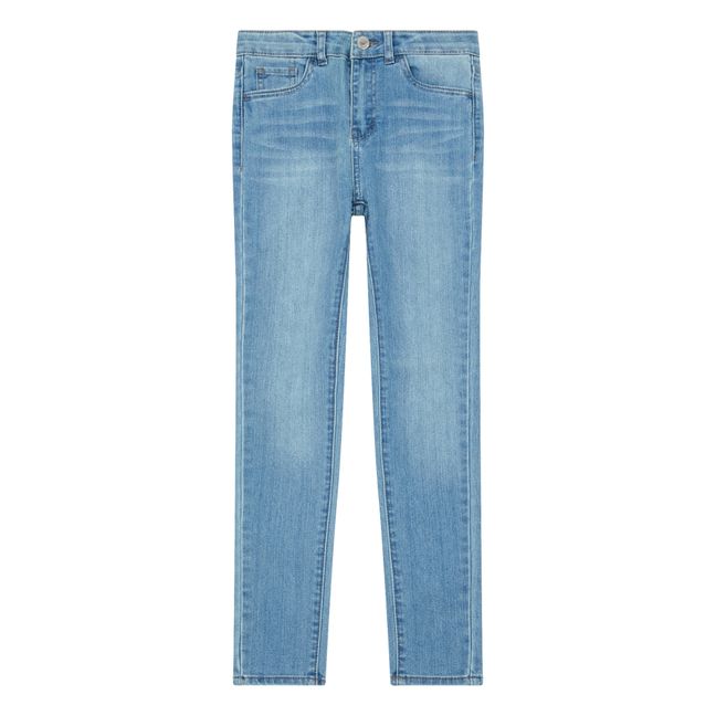 Jeans Hohe Taille Super Skinny 720 Blau