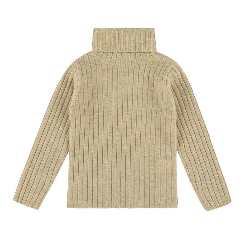 baby girl polo neck jumper