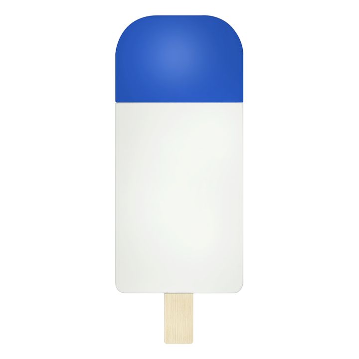 Espejo Ice Cream por Tor & Nicol Vitner Servé - 22x57 cm | Azul- Imagen del producto n°0