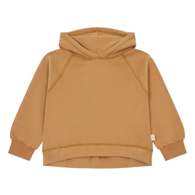 camel colour hoodie