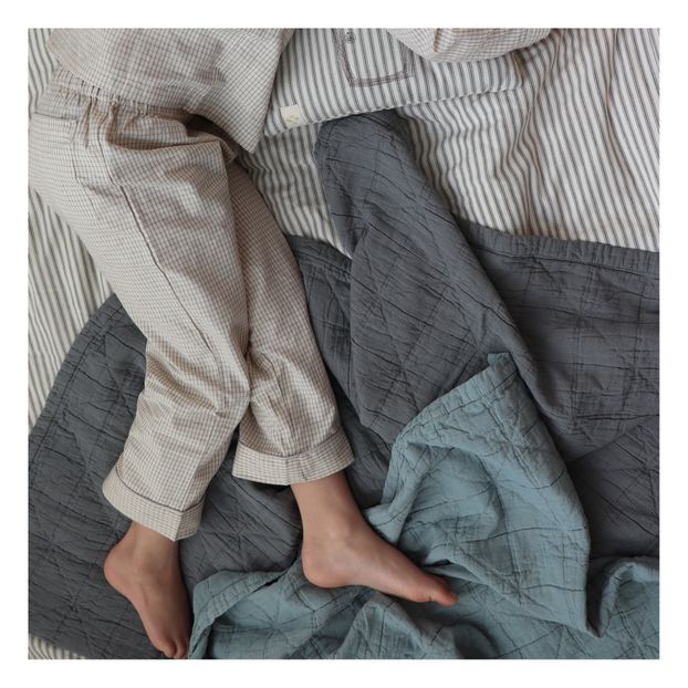 Diamond Soft Cotton Blanket Grey Diamond Soft Organic Cotton Blanket